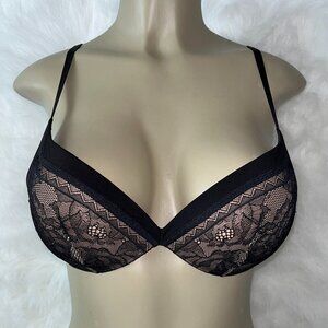 PRE-OWNED CALVIN KLEIN OBSESS PUSH UP BRA SZ 34C
